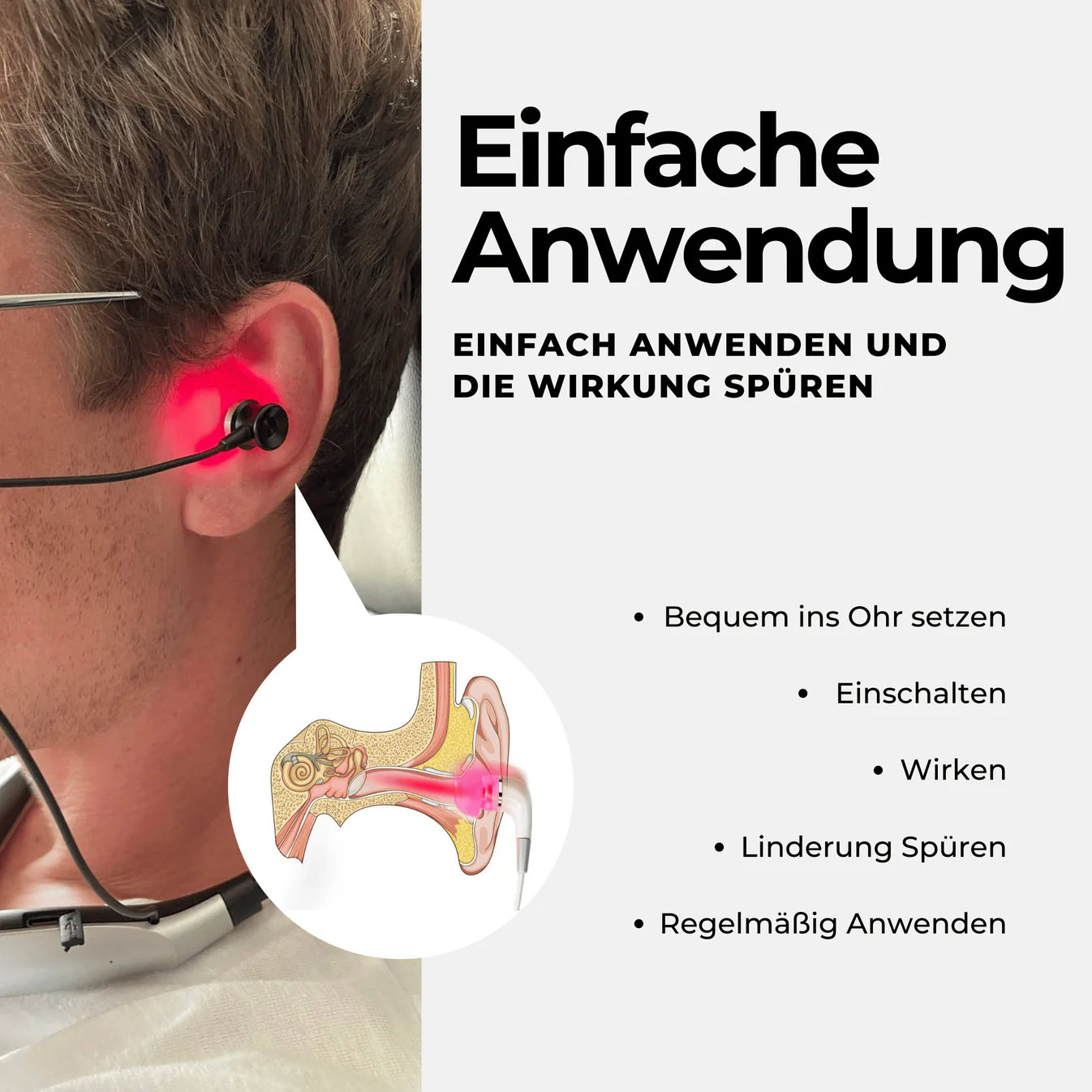 Ohrwohl™ – Therapiegerät zur Linderung von Tinnitus und altersbedingtem Hörverlust
