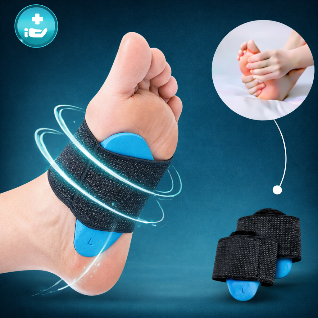 ArchRelief™ Fußgewölbestütze gegen Plantarfasziitis & Senkfuß | 1 Paar