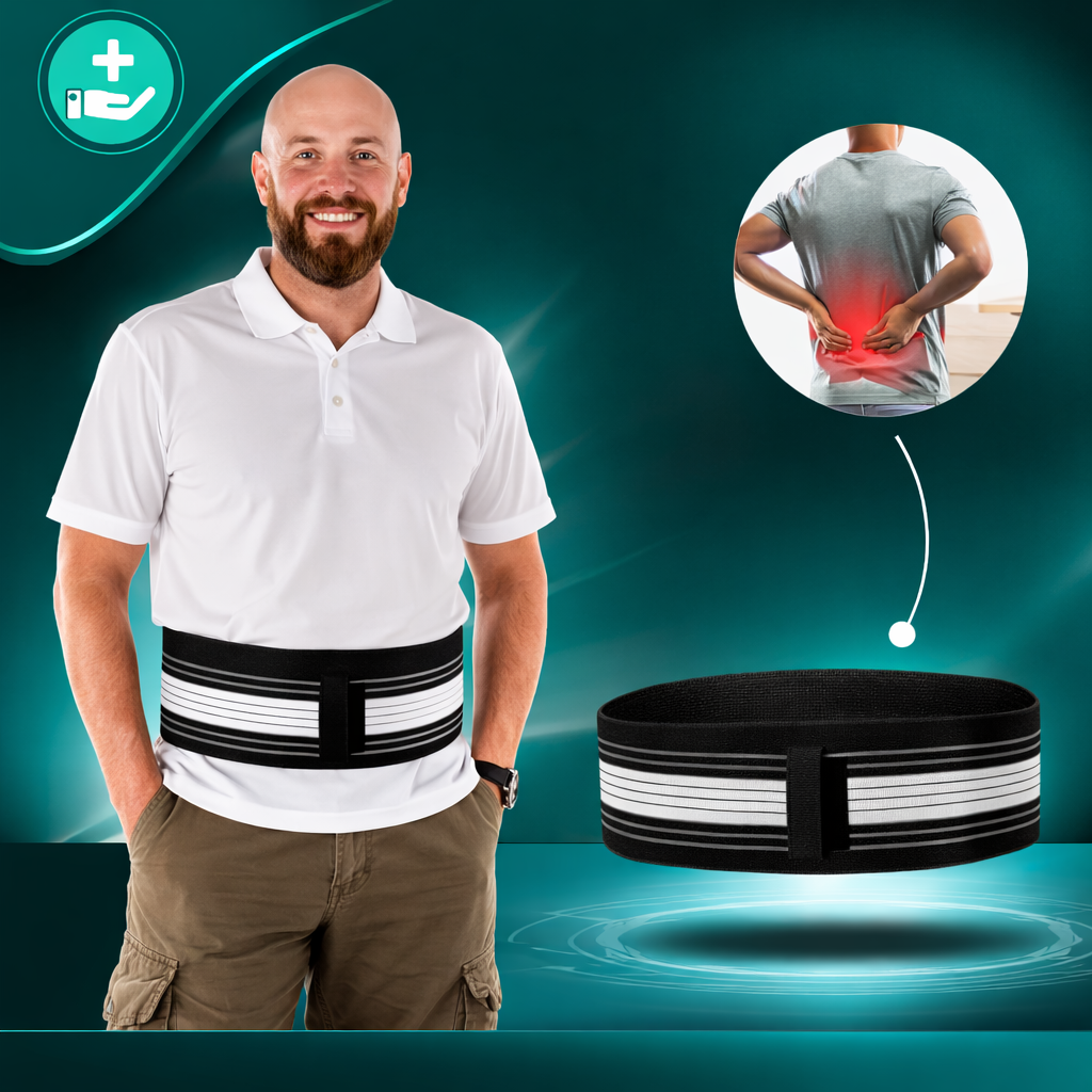 Chirogürtel™ Rückenstützgürtel – Gezielte LWS & ISG Entlastung bei Ischias & unteren Rückenschmerzen