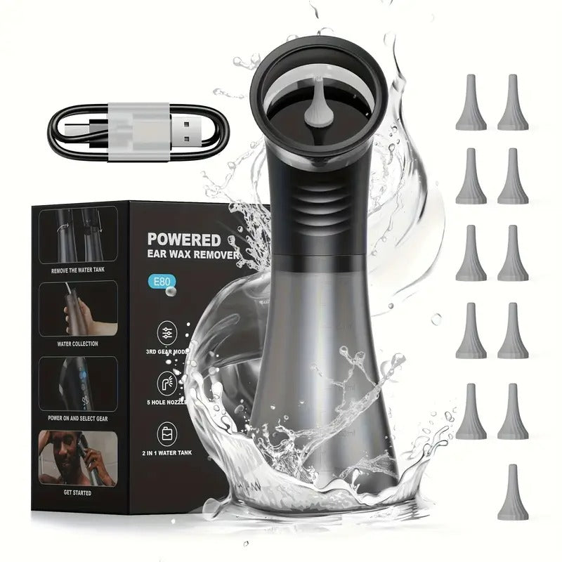 ClearEar™ Ohrspülsystem – Sanfte Reinigung gegen verstopfte Ohren & Hörprobleme