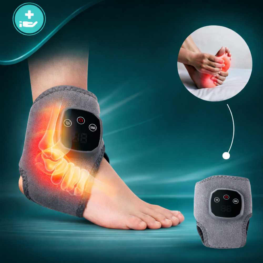 NeuroFlow™ 3-in-1 Fußmassagegerät mit Wärme & Kompression – Förderung der Durchblutung & Entspannung der Füße