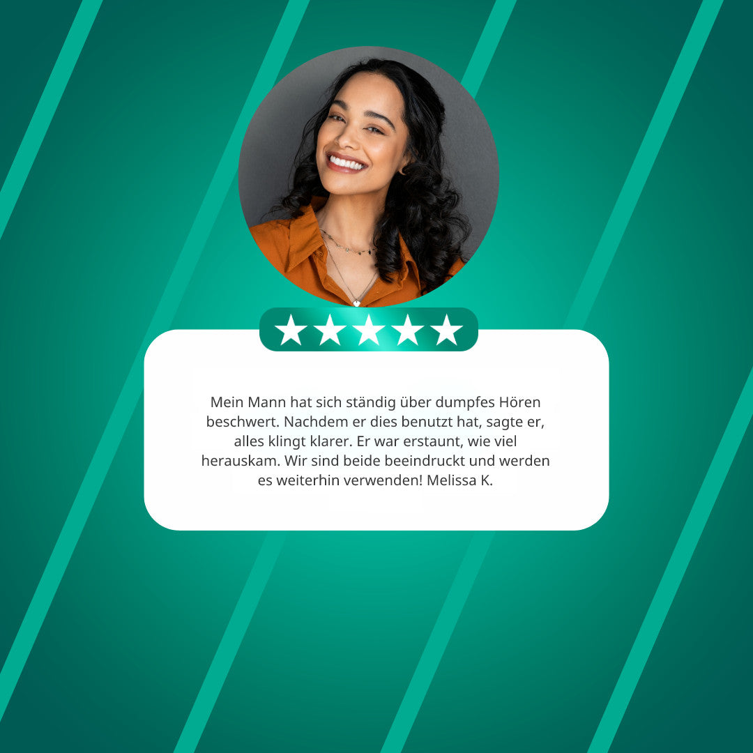 ClearEar™ Ohrspülsystem – Sanfte Reinigung gegen verstopfte Ohren & Hörprobleme